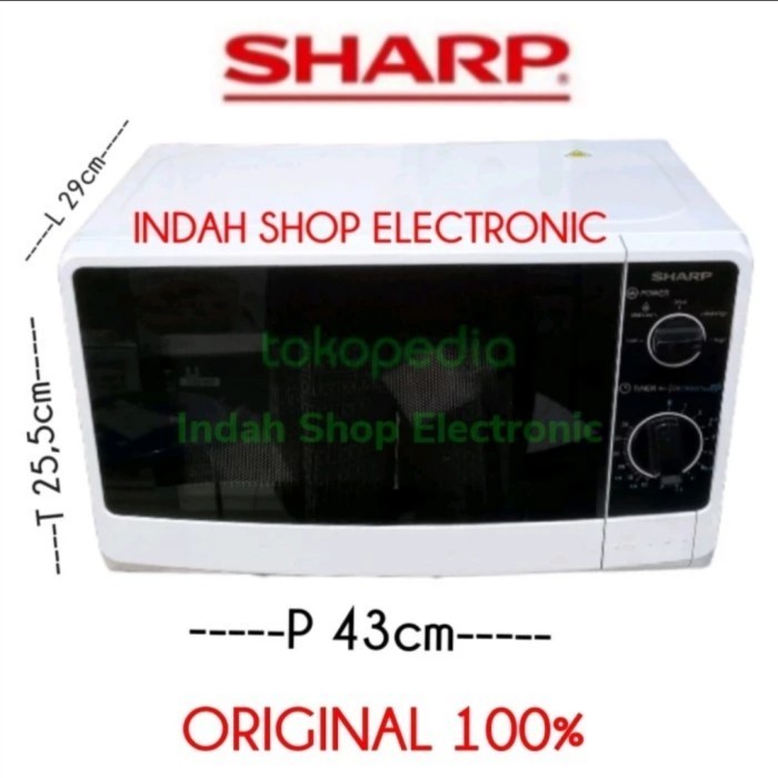 Microwave SHARP R 220MAWH 20L Low Watt
