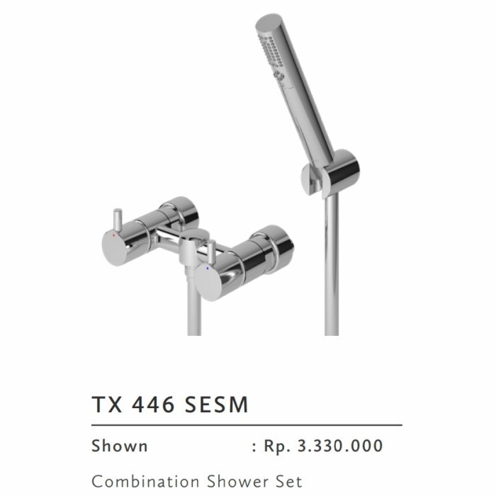 PROMO KRAN MIXER SHOWER PANAS DINGIN SET SHOWER TOTO TX 446 SESM RESMI #ORIGINAL