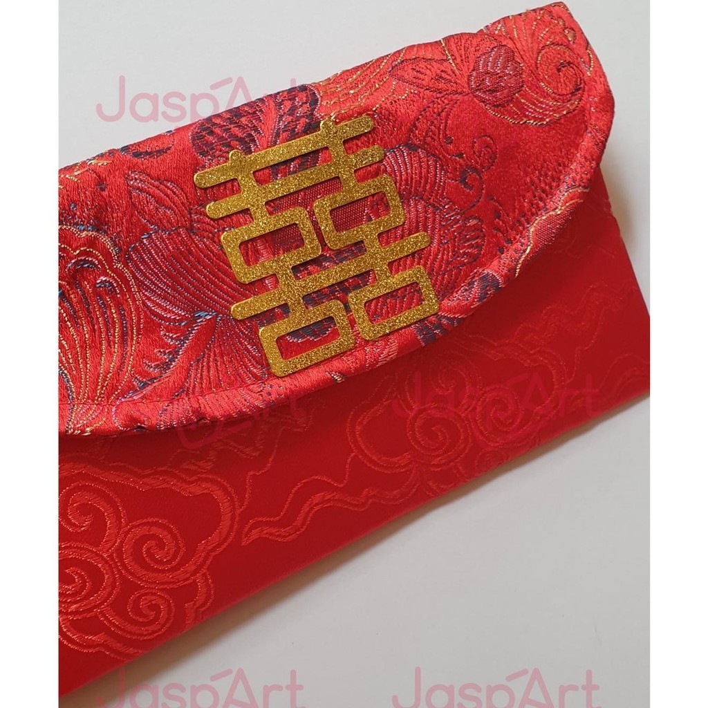 

Angpao Imlek Kain Bentuk Dompet Angpao Sangjit Wedding Hongbao Lamaran Kawinan Engagement