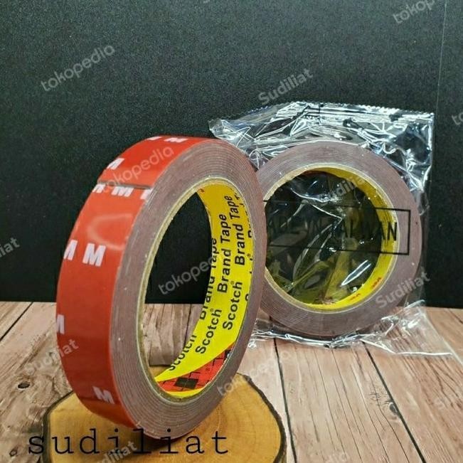

Double Tape Pe Acrylic3 3M 20Mm 4,5M Merah