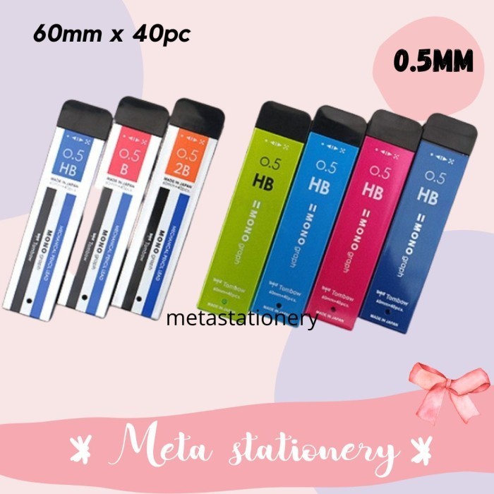 

Isi Pensil Mekanik / Refill Pensil Mono Graph Tombow 0.5mm -fo3