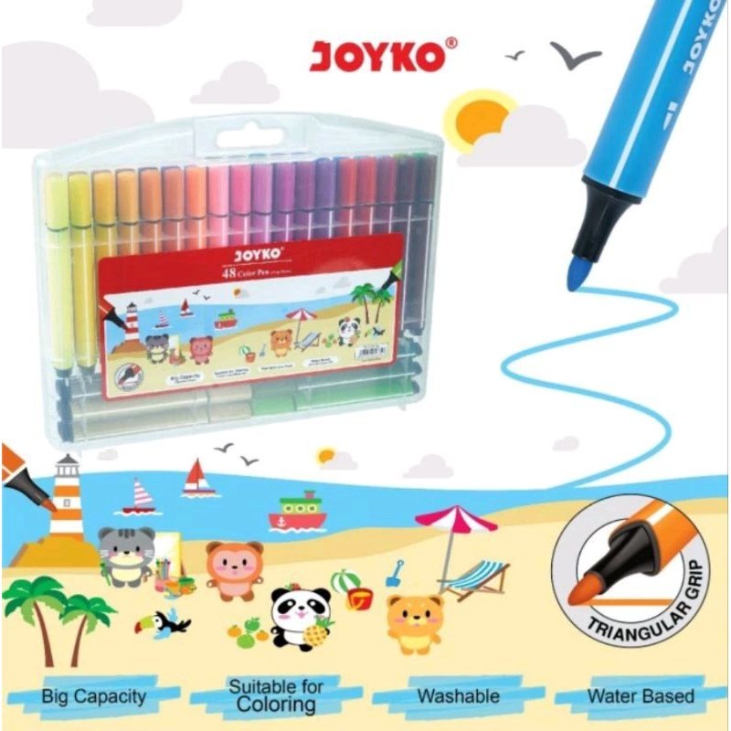

Joyko Color Pen CLP-57-48 (24 warna)