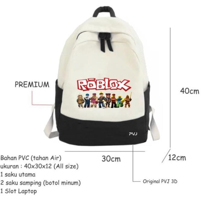 Tas Roblox Ransel Roblox Tas Import Roblox Tas Anti Air Tas Premium