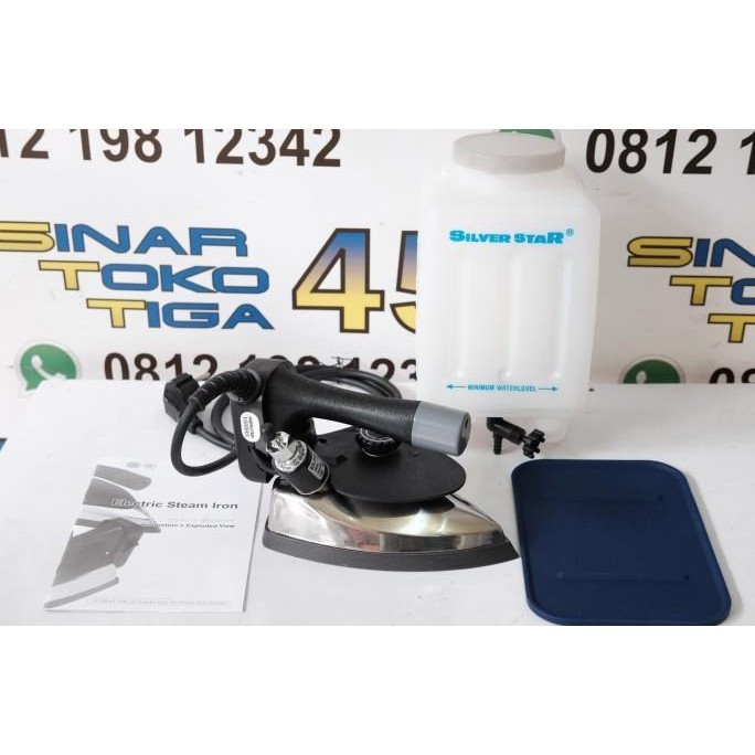 SILVERSTAR SETRIKA UAP ES300 - GOSOKAN SILVER STAR ES 300 LAUNDRY