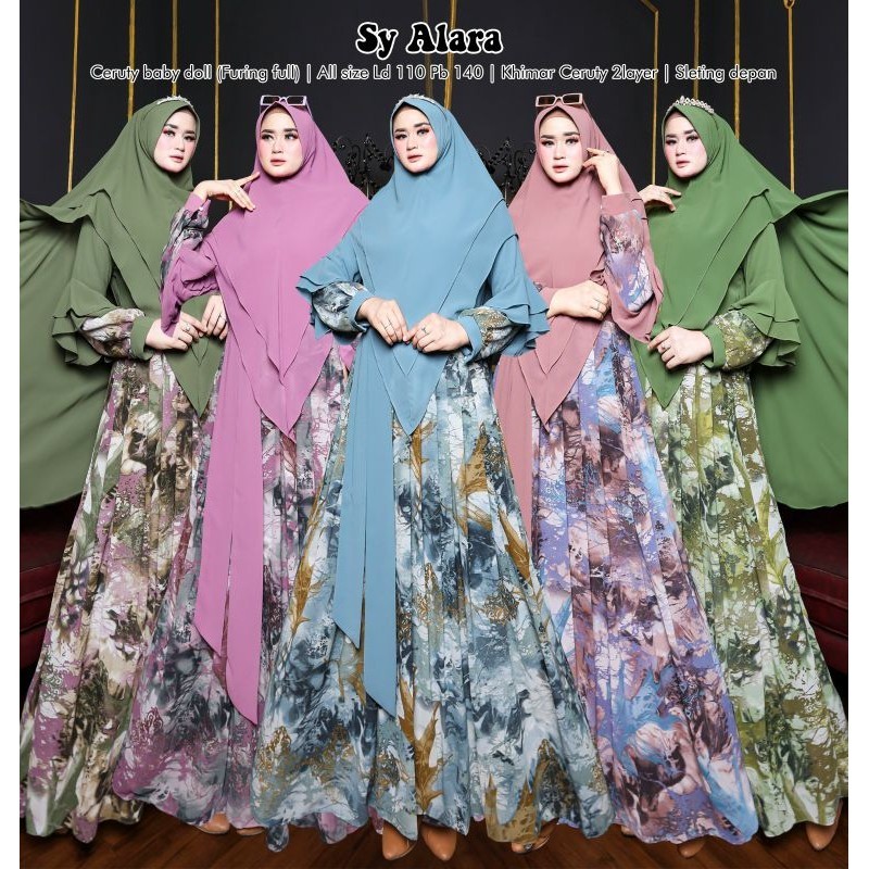 Alara Set Khimar Syari