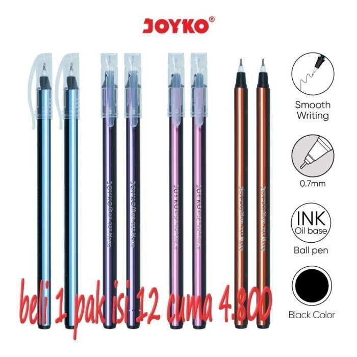 Limited Pulpen / Ball Pen / Pena Joyko Bp-327 Maze Murah