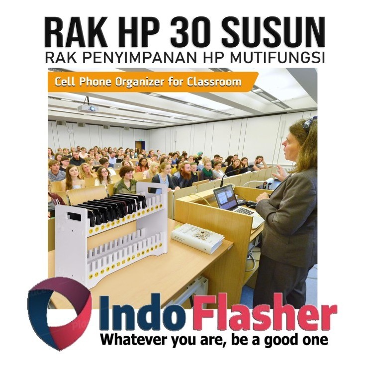 Rak Hp 30 Susun Slot Dinding Serbaa