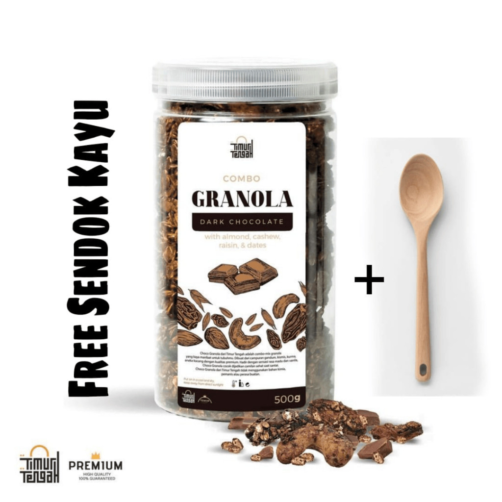 

Granola Free Antis Granola Coklat 500 Gr Sereal Makanan Sehat With Almond And Mete Halal