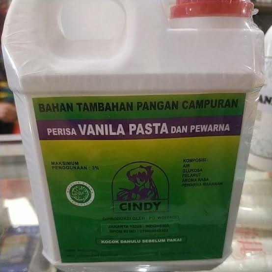 

Pasta Perisa Cindy Vanila Vanilla Pasta 1Kg 1 Kg