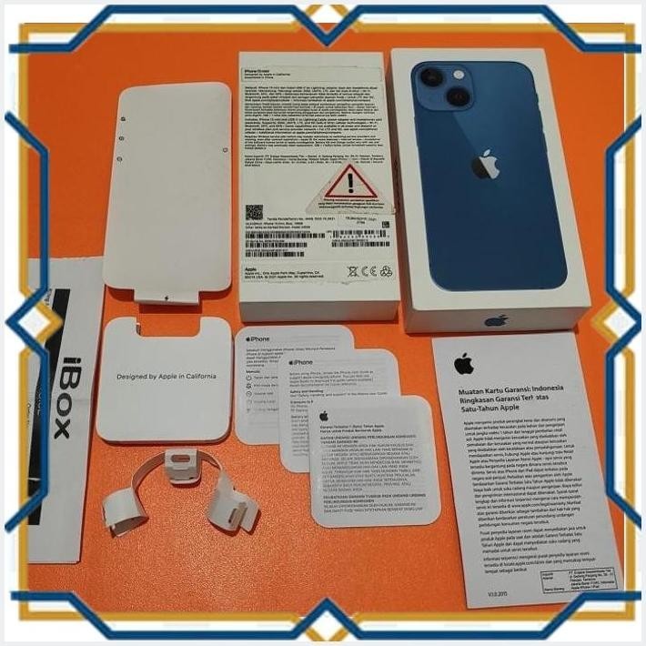 [ABG] DUS BOX IPHONE 13 MINI IBOX BLUE ORIGINAL COPOTAN