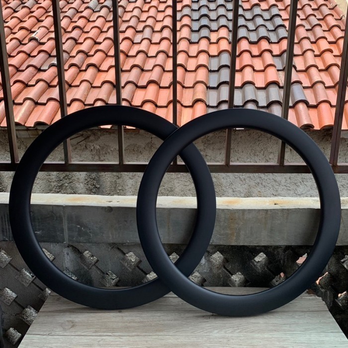 RIMS CARBON 60 MM FIXIE FIXED GEAR ROADBIKE GRAVEL