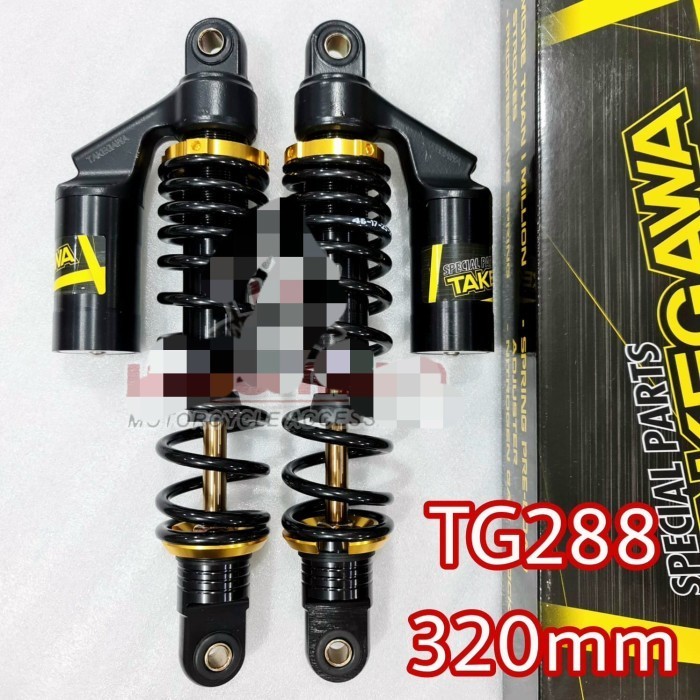 PROMO SHOCK BREAKER BLK TABUNG ATAS TAKEGAWA RX KING/GL PRO/ VERZA UK 320 MM #ORIGINAL