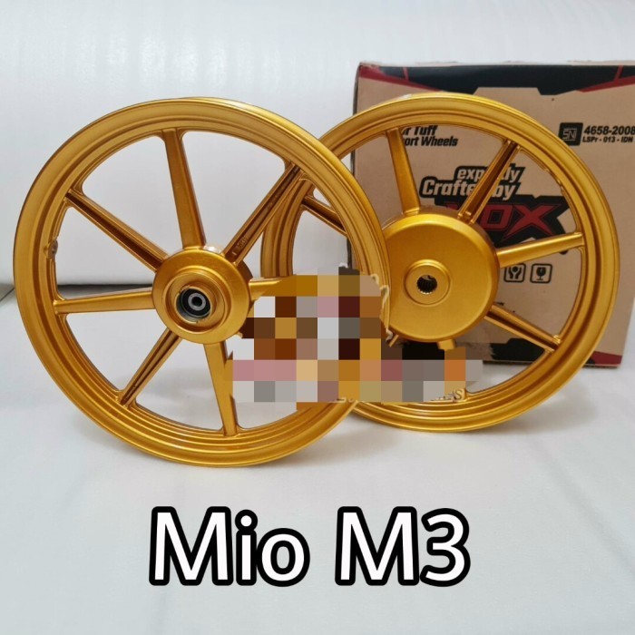 PROMO VELG RECING PALANG 8 MEREK VOX YAMAHA MIO M3/MIO Z UK 185/215-14 #ORIGINAL