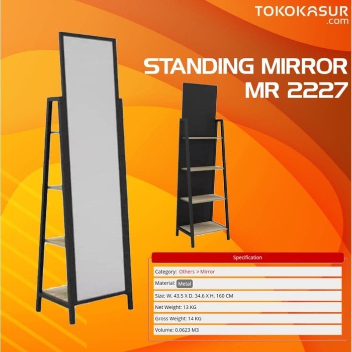 Terlaris Standing Mirror Mr 2227 Promo Terbaru