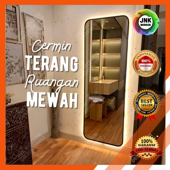 Terlaris Cermin Lampu Panjang Full Body Dinding Promo Terbaru
