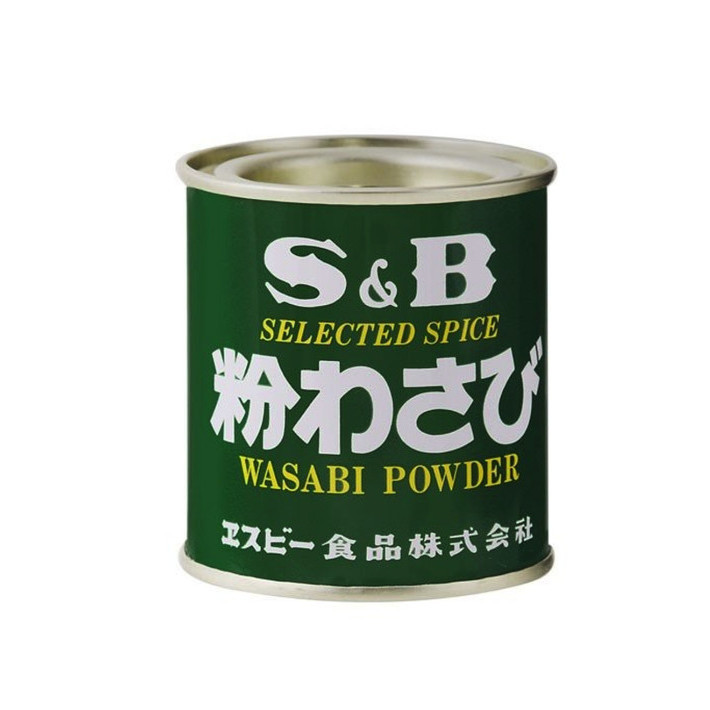 

S&B Can Wasabi Powder \ Bumbu Bubuk Wasabi