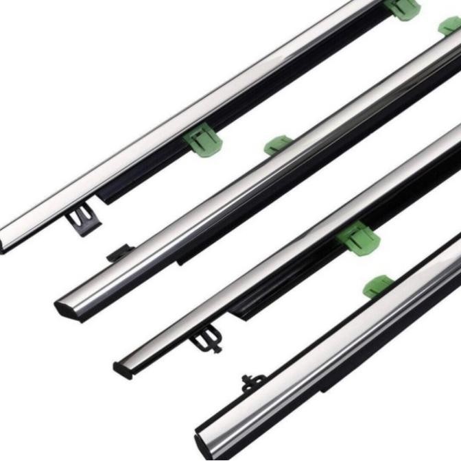 Pelipit Karet Pintu Kaca Luar Honda Civic Genio Warna Chroom 1994 1995