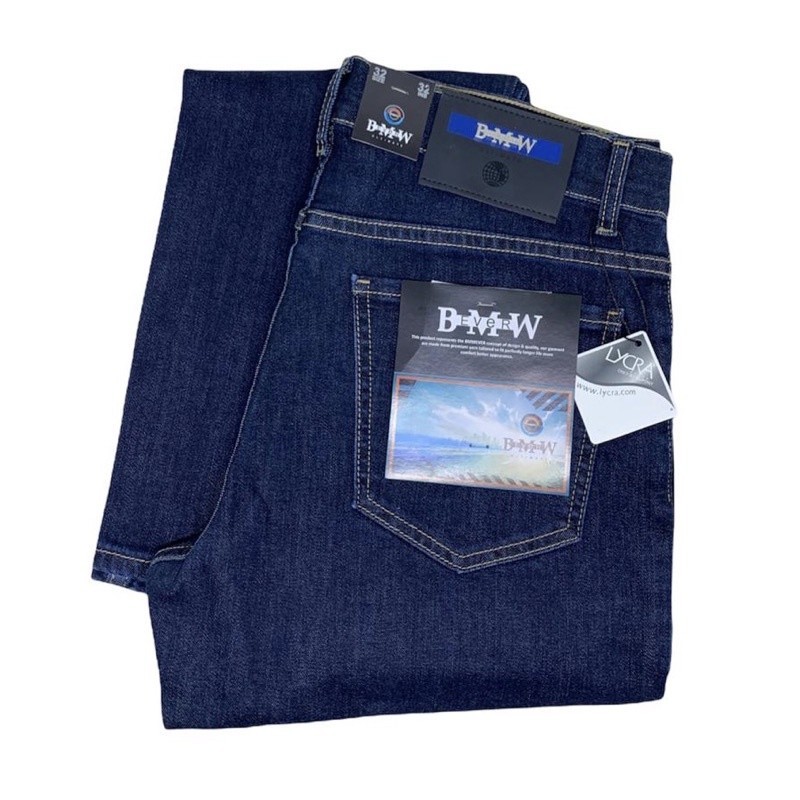 NEW LAUNCHING TERMURAH CELANA JEANS Celana Panjang Jeans Pria Garment Original merk Bmw Stretch