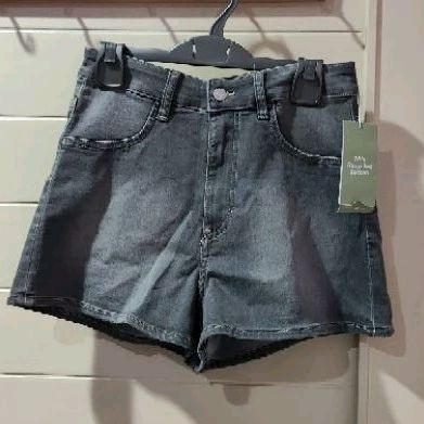 Celana pendek jeans Stretch Shorts High Waist H&M Original READY stock