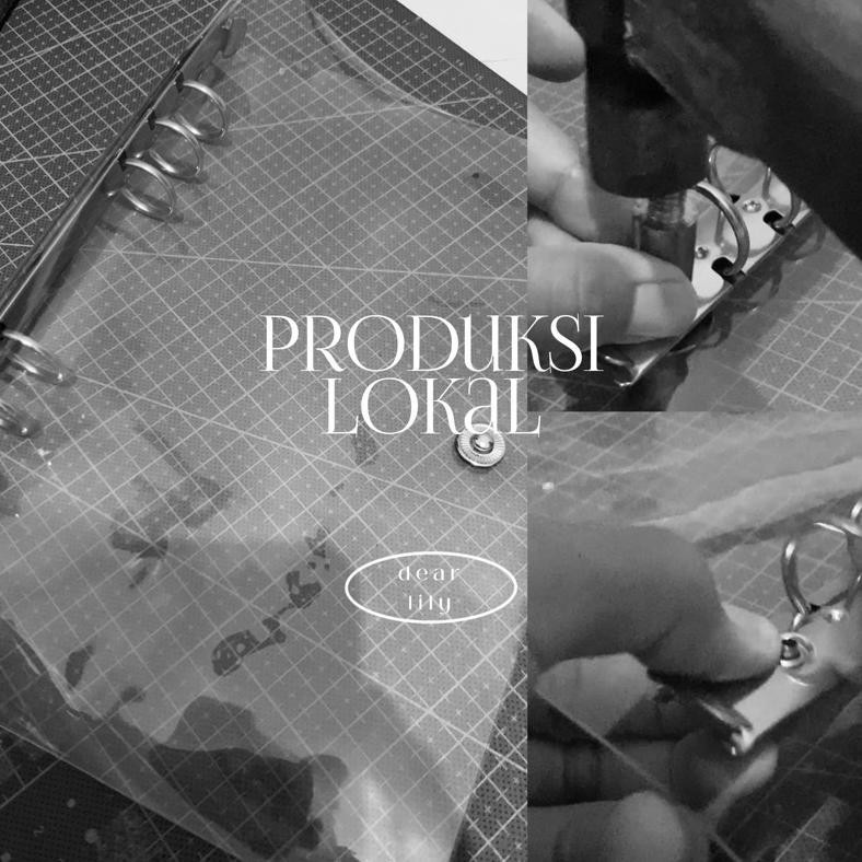 

New Promo B5 cover binder transparent / binder transparan aestetik
