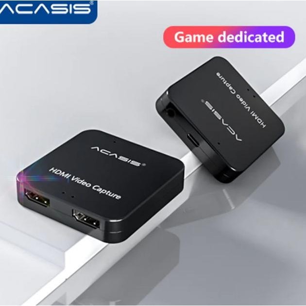 Video Capture HDMI USB ACASIS 4K HD Capture Card USB Type C Audio Loop