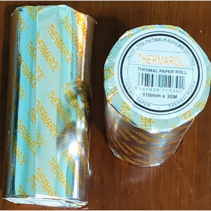 

Terlaris Kertas Struk Thermal / Thermal Paper Roll - Thermarol - 110 Mm X 30 M Promo Terbaru