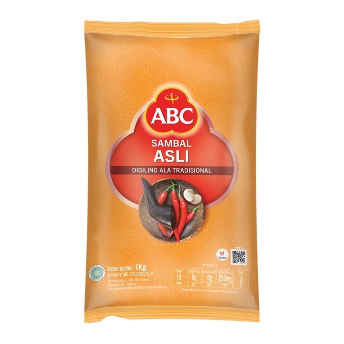 

ABC Saus Sambal 1 kg Multi Pa 3 pcs