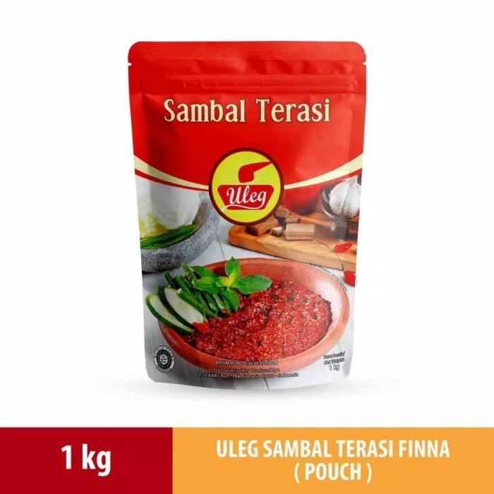 

Uleg Sambal Terasi Finna (Pouch / 1Kg)