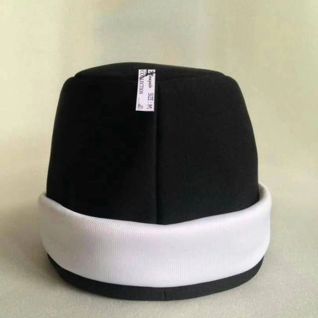 HOT SALE PECI KOPIAH SUFI PENDEK PLAT SYEKH ABDUL QODIR JAELANI HITAM MERAH IJO