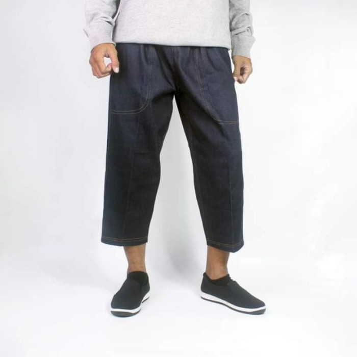 HARGA DISKON CELANA SIRWAL JEANS DEWASA DENIM PENSIL SIRWAL SEMI FORMAL JUMBO M-XXL