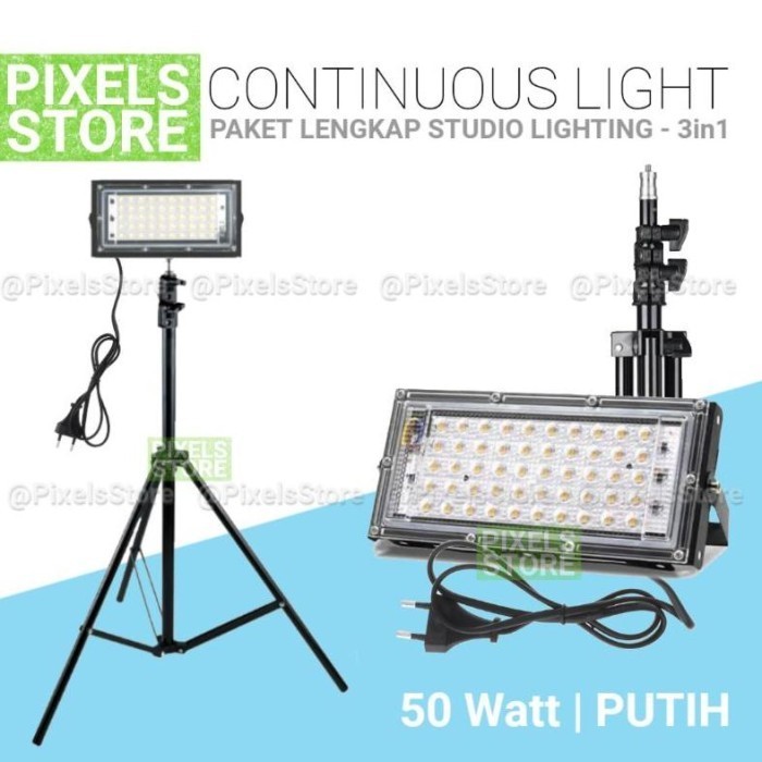 Terbaru Terbaru Lampu Studio Led 50W Studio Lighting Youtuber Live Podcast Promo Terlaris