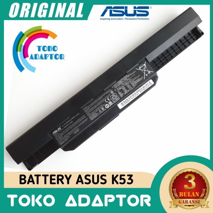 Baterai Batre Original Laptop Asus X44 X44C X44H X44HY X44HO X44L Prakass