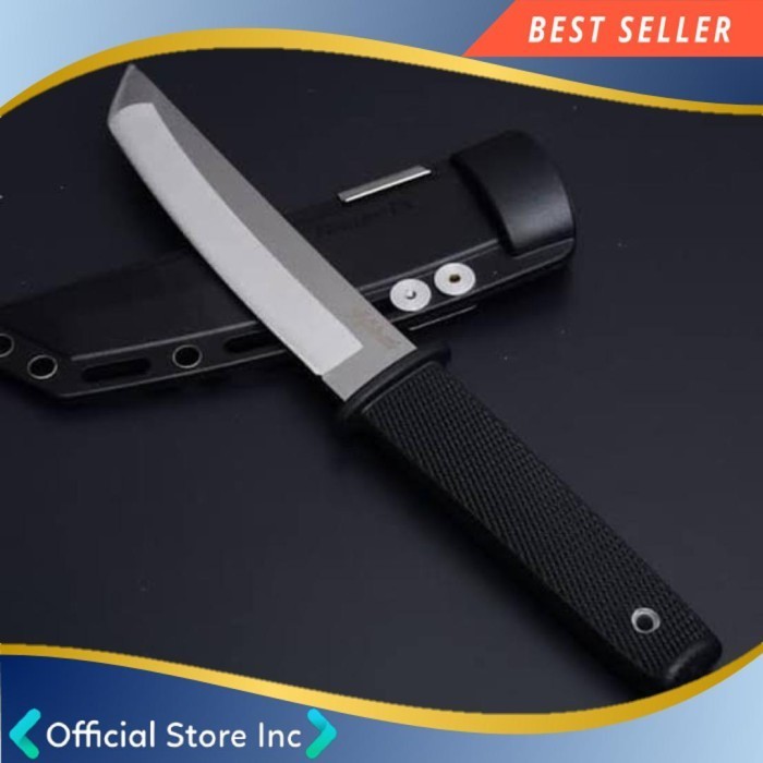 Cold Steel Pisau Berburu Survival Tanto Katana Samurai Mini Jepang