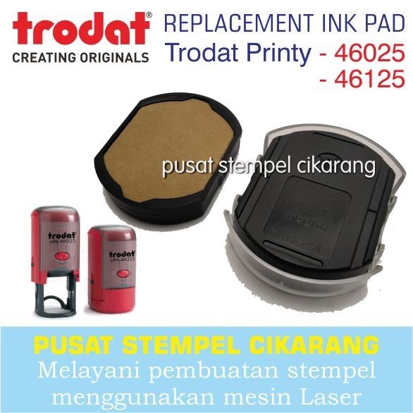 

Bantalan Stempel / Snow Pad Trodat 46025 / 46125 Tanpa Warna