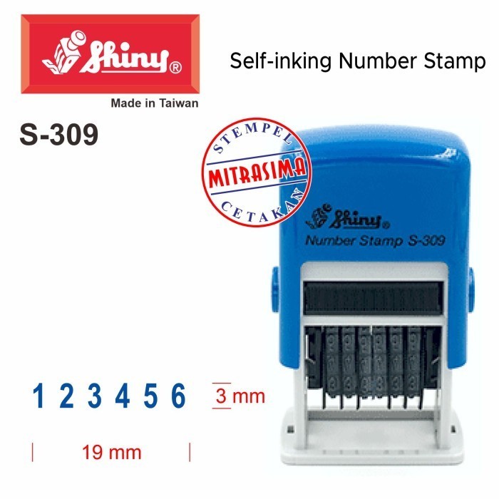 

Stempel Shiny S-309 ( Stempel Nomor 6 Digit S309 Tipe S 309 )