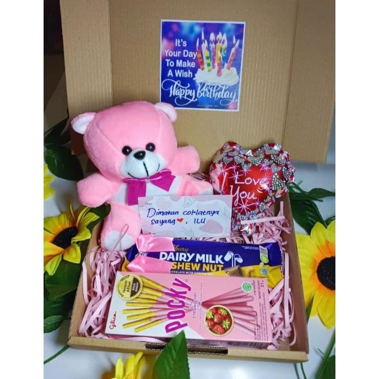 

{VALENTINE} Kado/Hampres/Gift Box Cokelat Ulang Tahun, Anniversary, Graduation dll TERLARIS