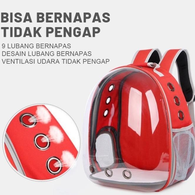 Tas Astronot Kucing Anjing Tas Transparan Pet Cargo Tas Anjing Kucing