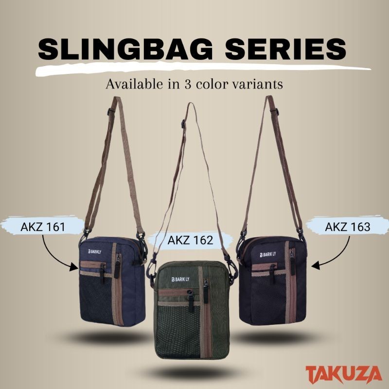 LEVIN - Tas Sling Bag Pria AKZ