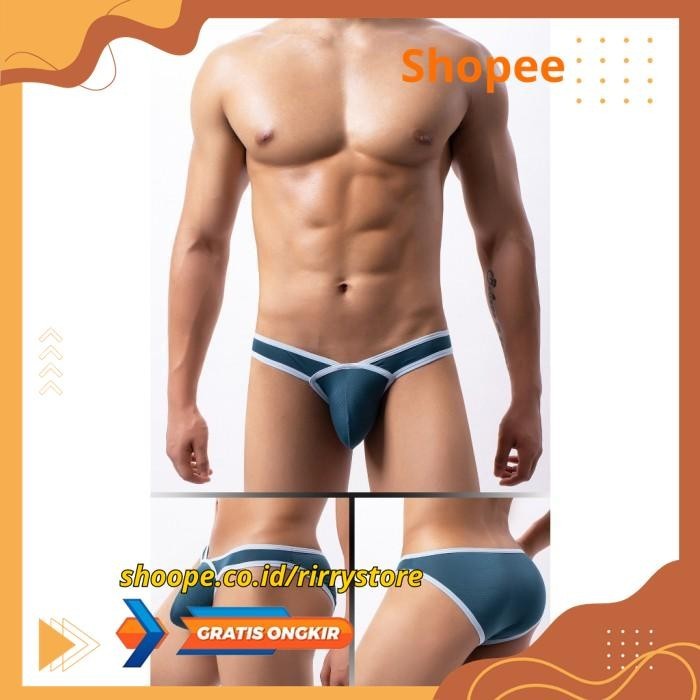 CELANA DALAM BRIEF PRIA LOW WAIST MESH CIOKICX   / BR089 CELANA DALAM BRIEF PRIA LOW WAIST MESH CIOK