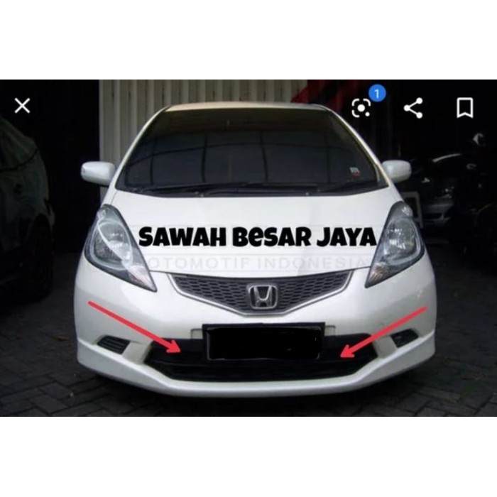 Ready Lower Grill Gril Ram Jaring Bumper Bemper Depan Bawah Jazz S Rs Ge8 .