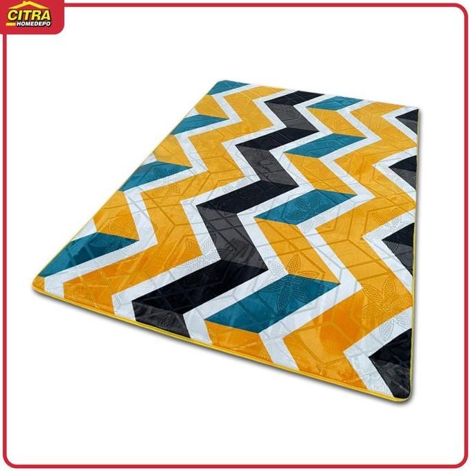 Karpet Malaysia Busa Emboss Size (190x140 & 190x220) Tebal 2 Cm