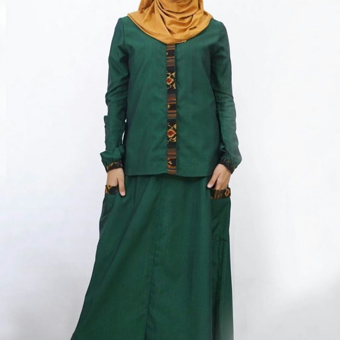 TERMURAH Gamis Dannis Abaya (Setelan dewasa d-tribal army)
