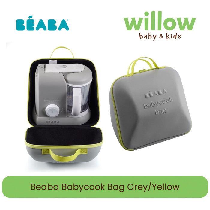 Risti Beaba 912470 Babycook Bag Grey/Yellow ( Tas Babycook Beaba)