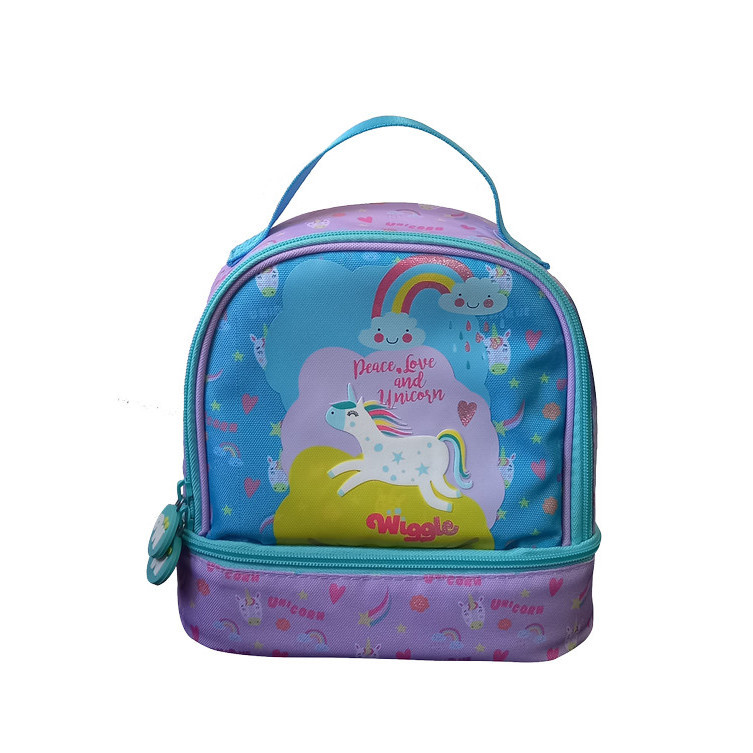 Risti Wiggle Lunch Bag / Tas Bekal Anak / Wadah Makan Desain Unicorn
