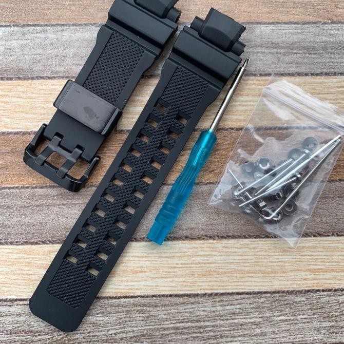 Strap Tali Jam tangan Gshock hitam GA1000 GA1100