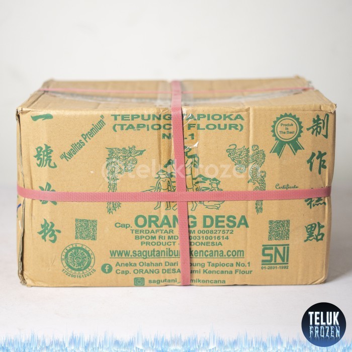 

sagu tani 500g 1 dus tepung tapioka cap orang desa isi 20 pcs tapioca