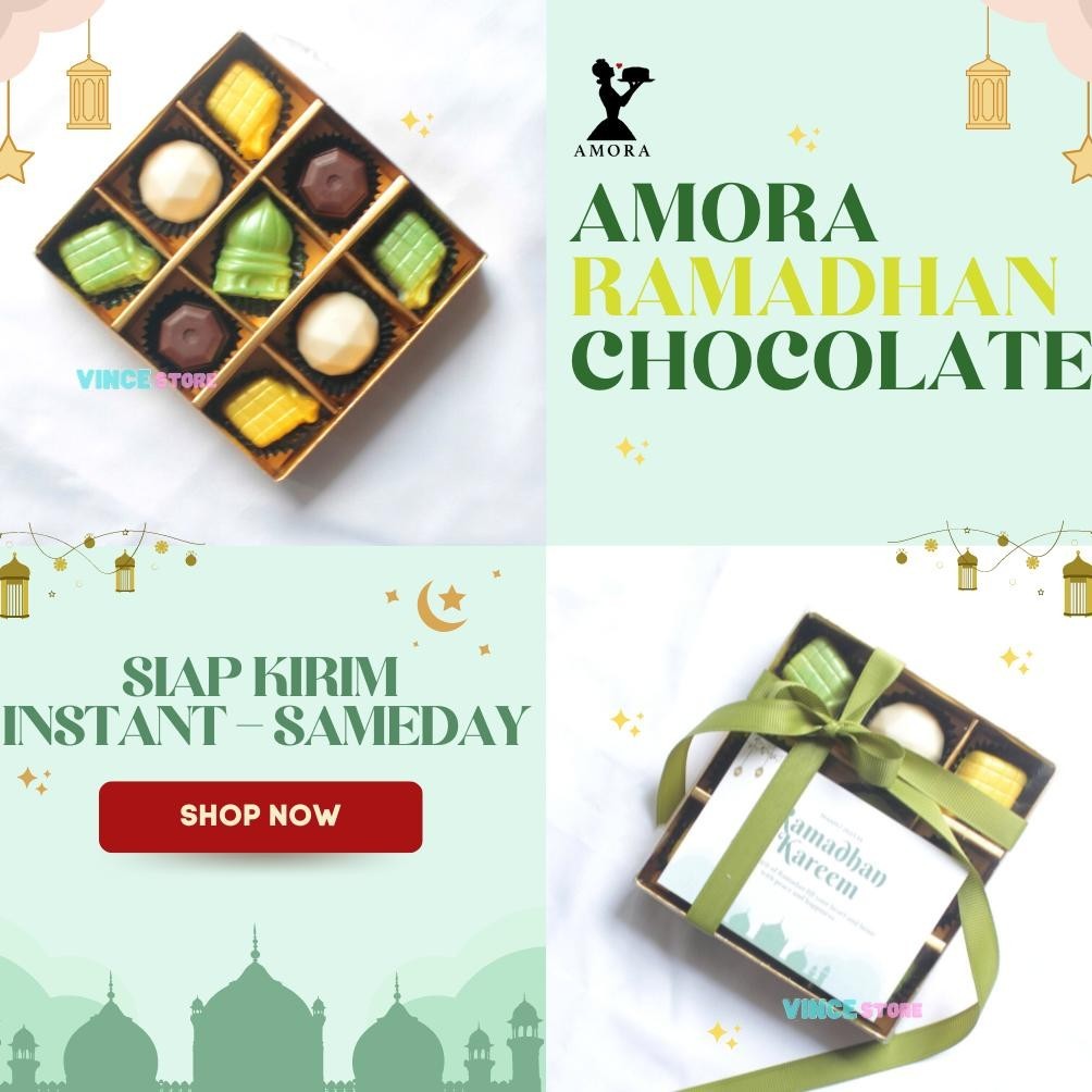 

PROMO MURAH READY STOCK INSTANT/SAMEDAY - Eid Mubarak Chocolate Hampers - Hampers Hari Raya Idul Fitri - Cokelat Lebaran/Idul Fitri