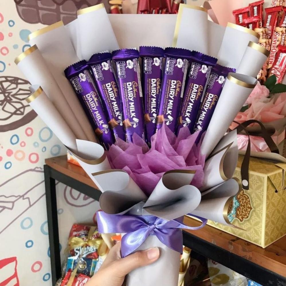 

PROMO MURAH Buket Coklat Cadbury - Buket Ulang Tahun - Buket Graduation