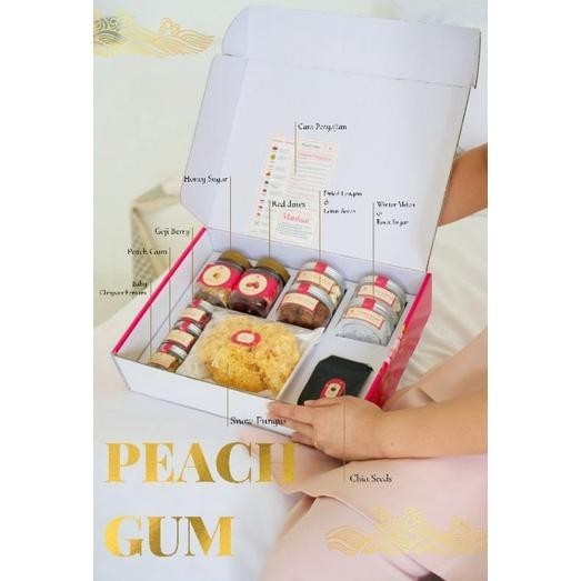 

CNY PEACH GUM SET - Hampers Imlek Chinese New Year Healthy Dessert Collagen