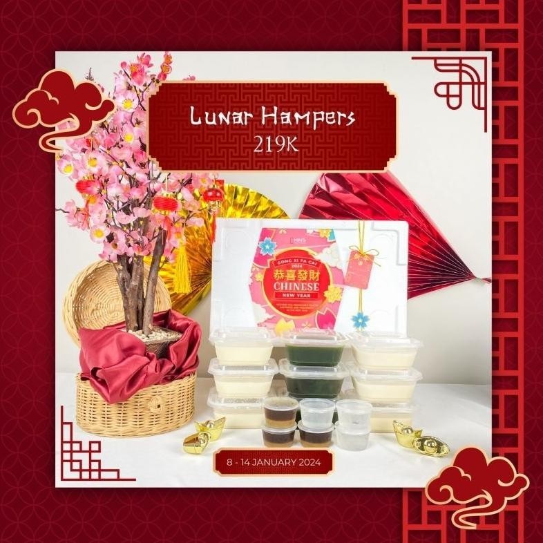 

CNY MIN'S LOKAL RECIPE - Paket Hampers CNY Imlek Sincia Chinese New Year Bingkisan Parcel Unik Minuman Sehat Healthy Drink Pudding
